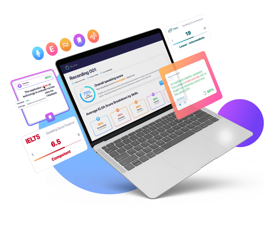 ELSA SA (Speech Analyzer) là gì