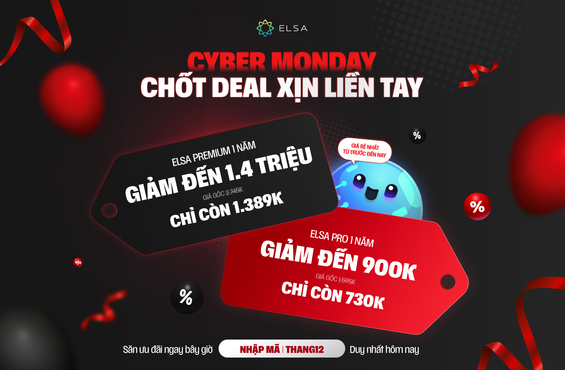 ELSA Premium 1 năm