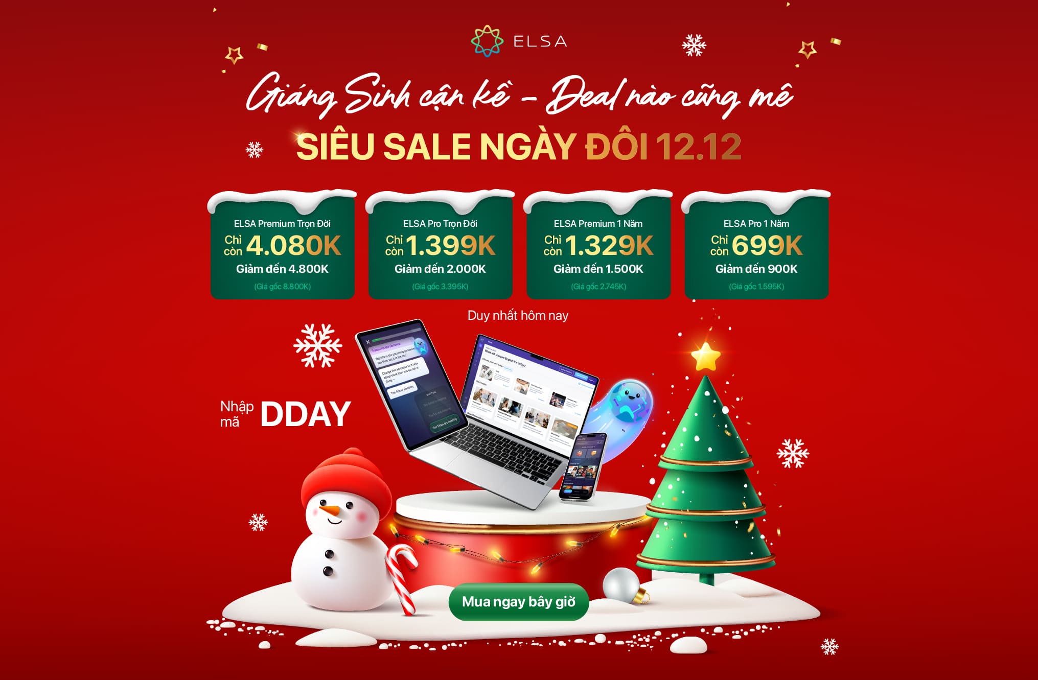 ELSA Premium 1 năm