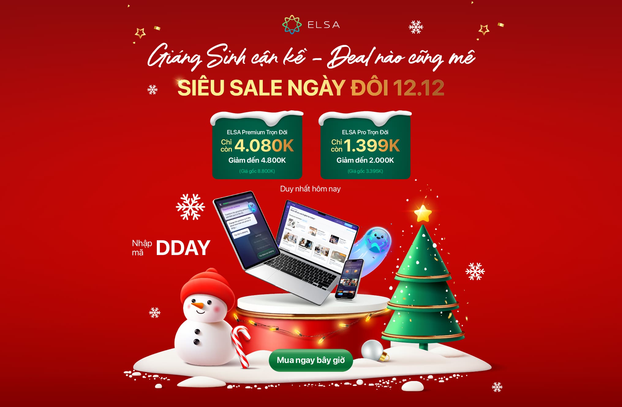 ELSA Premium Trọn Đời