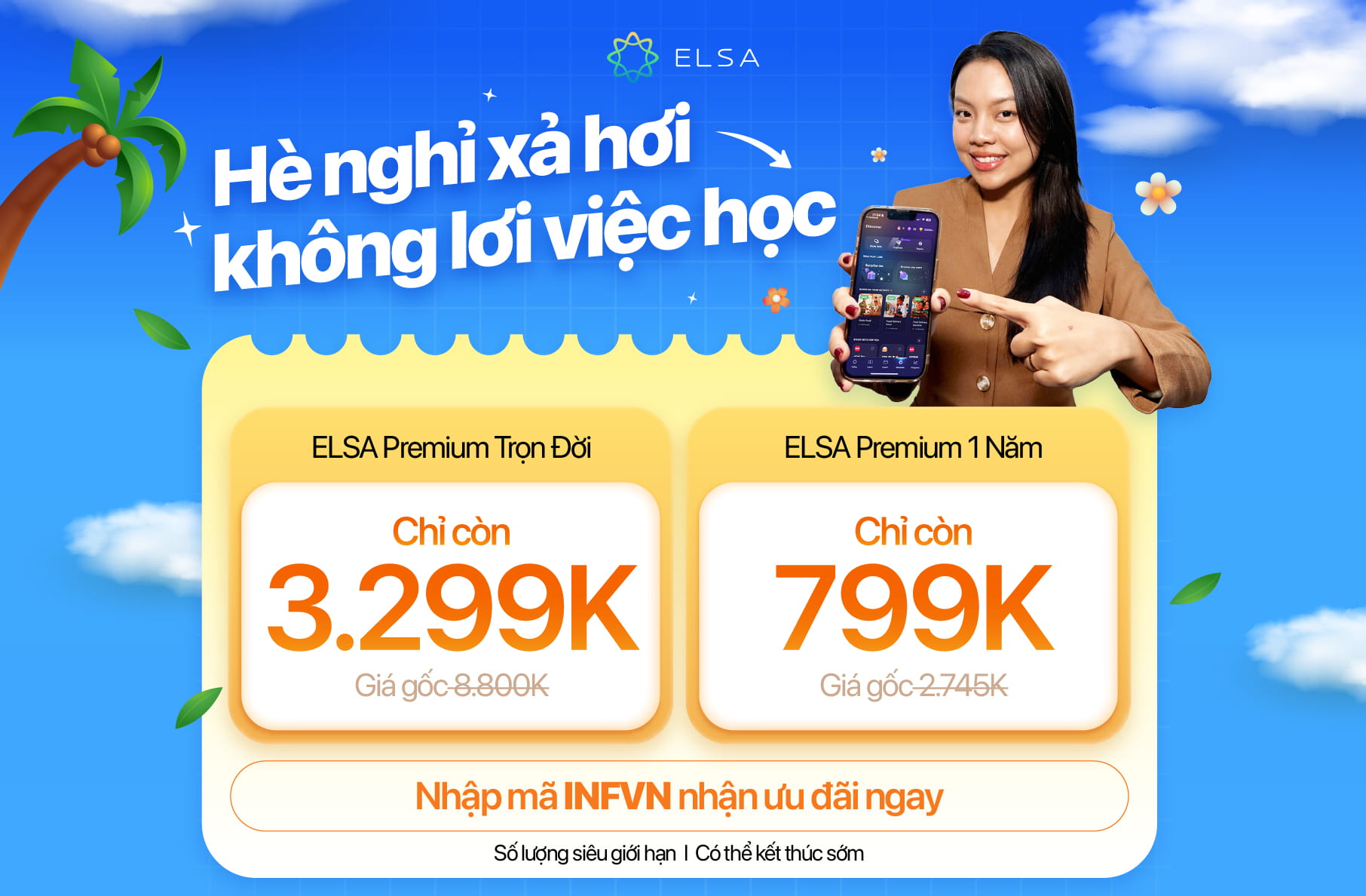 ELSA Premium 1 năm