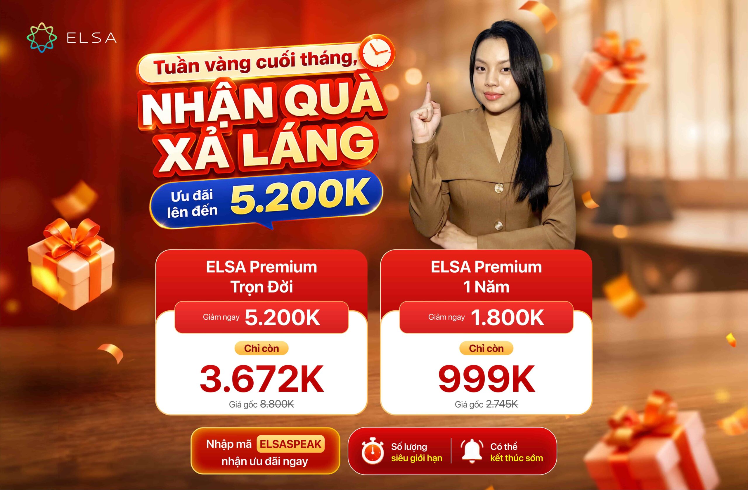 ELSA Premium 1 năm
