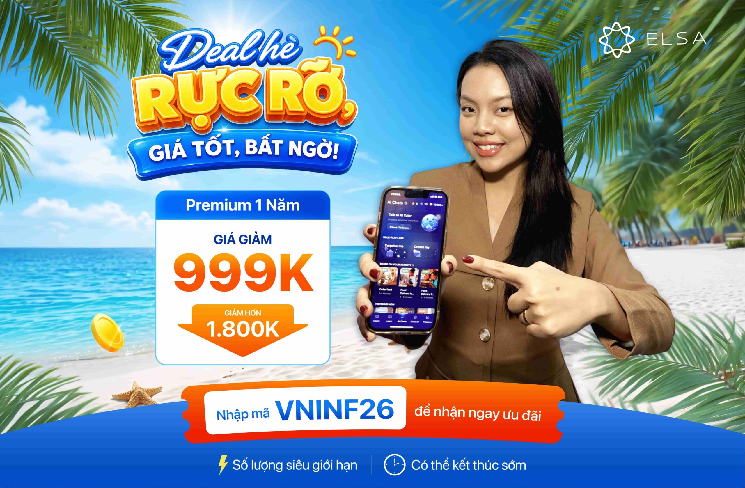 ELSA Premium 1 năm