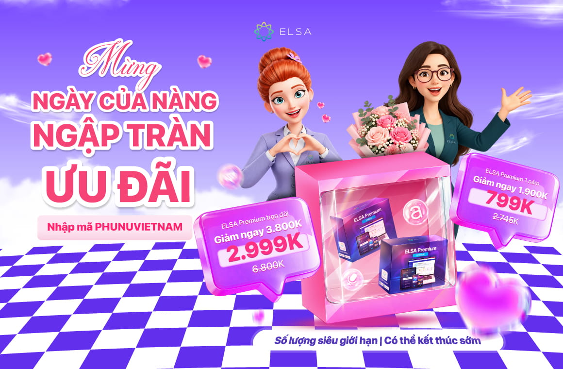 ELSA Premium Trọn Đời